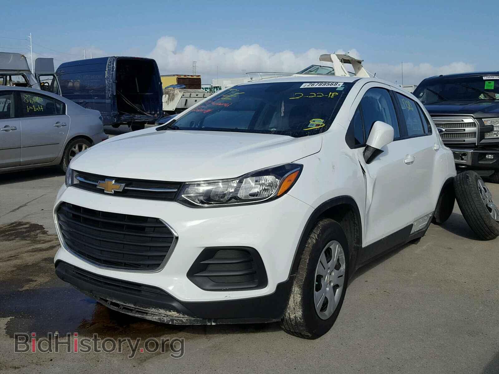 2017 CHEVROLET TRAX - VIN: KL7CJKSB9HB214583 - Фото 2