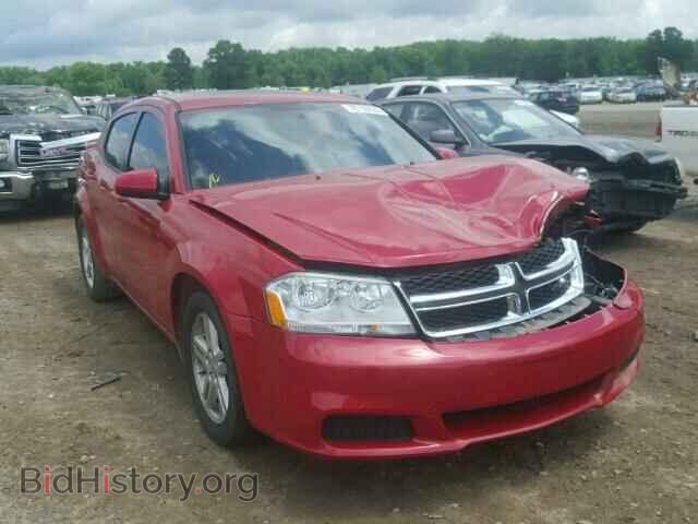 Фотография 1C3CDZCB6CN166134 - DODGE AVENGER 2012