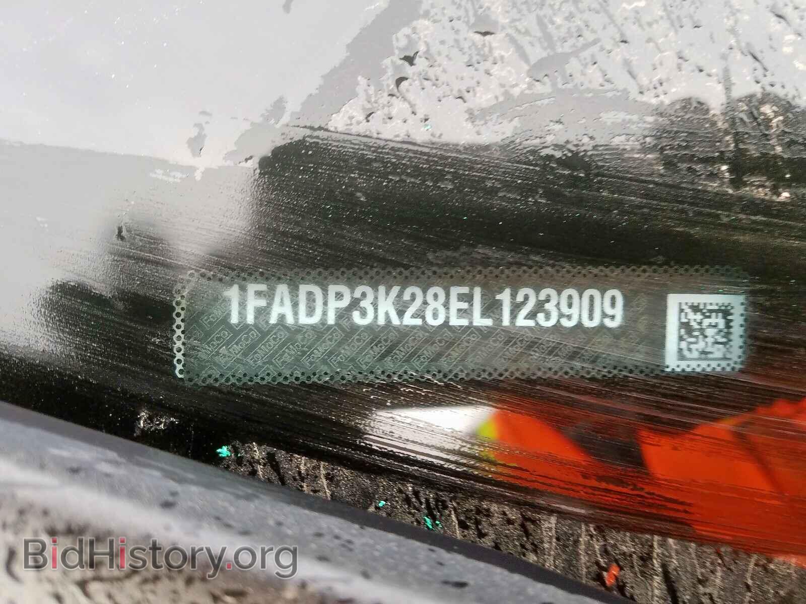 2014 FORD FOCUS - VIN: 1FADP3K28EL123909 - Фото 10