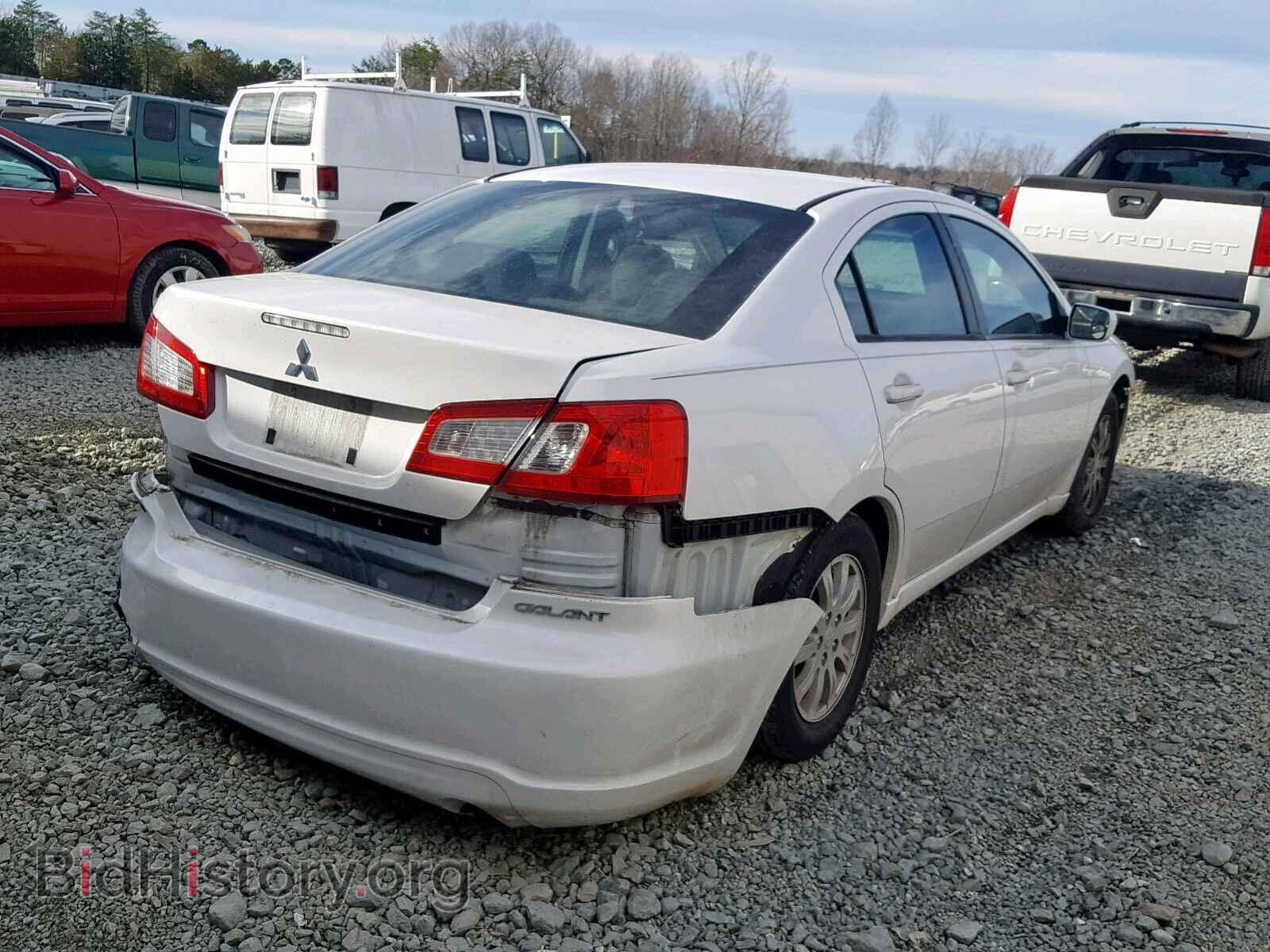 2012 MITSUBISHI GALANT - VIN: 4A32B2FF9CE010752 - Фото 4