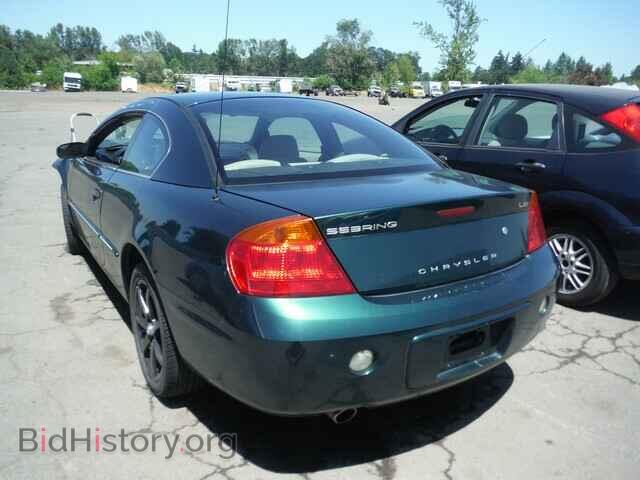 2002 CHRYSLER SEBRING - VIN: 4C3AG52H82E017069 - Фото 3