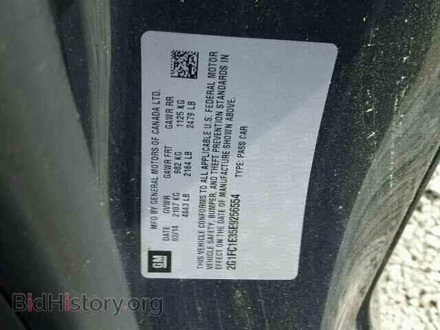 2014 CHEVROLET CAMARO - VIN: 2G1FC1E35E9256554 - Фото 10