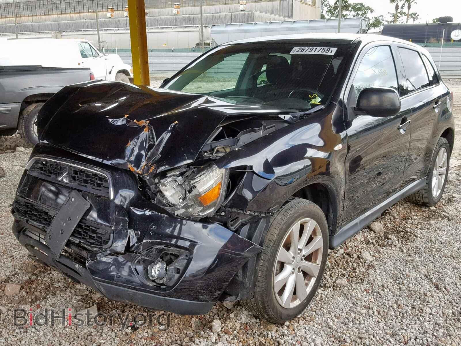 2013 MITSUBISHI OUTLANDER - VIN: 4A4AP3AU6DE014005 - Фото 2