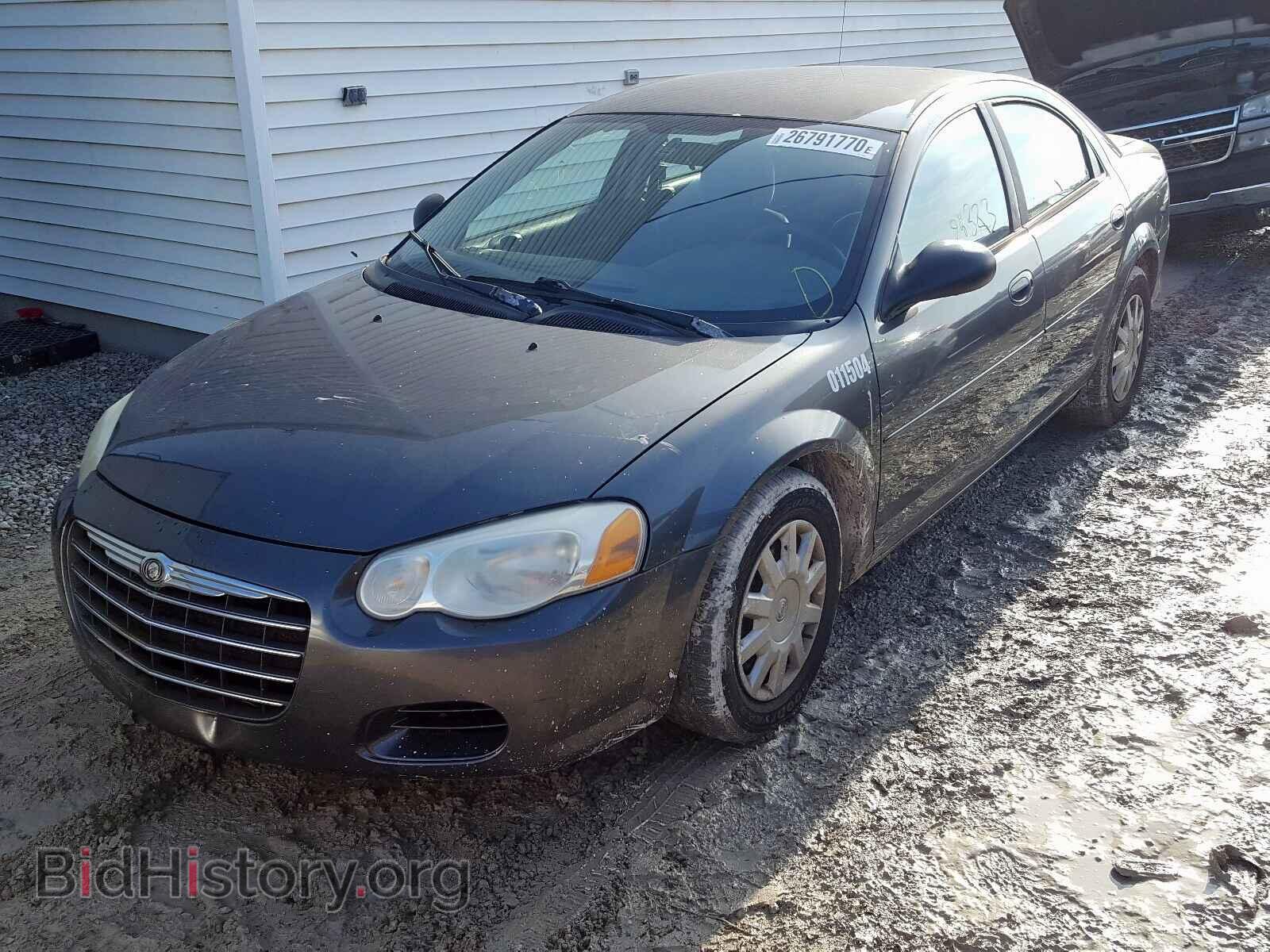 2004 CHRYSLER SEBRING - VIN: 1C3EL46X24N416668 - Фото 2