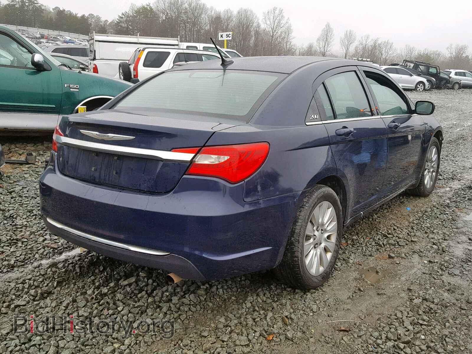 2014 CHRYSLER 200 - VIN: 1C3CCBAB0EN209320 - Фото 4
