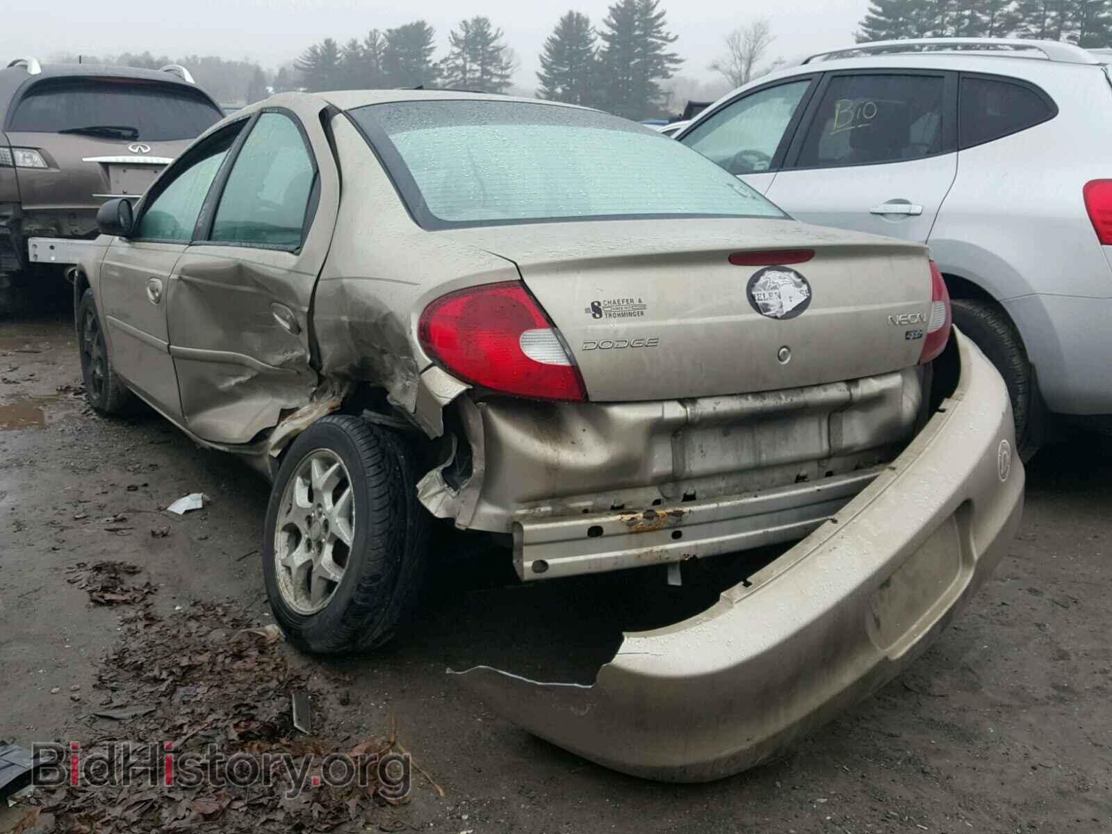 2002 DODGE NEON - VIN: 1B3ES56C12D618892 - Фото 3