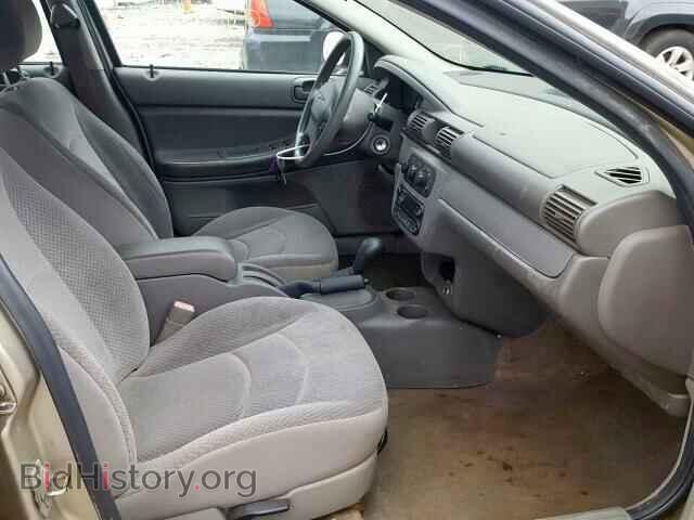 2004 CHRYSLER SEBRING - VIN: 1C3EL46X44N416672 - Фото 5