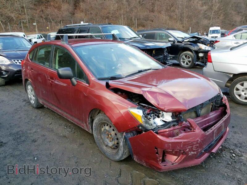 2012 Subaru IMPREZA (VIN JF1GPAA61CH234310) — photo 1 of 10, Copart, damage: front end