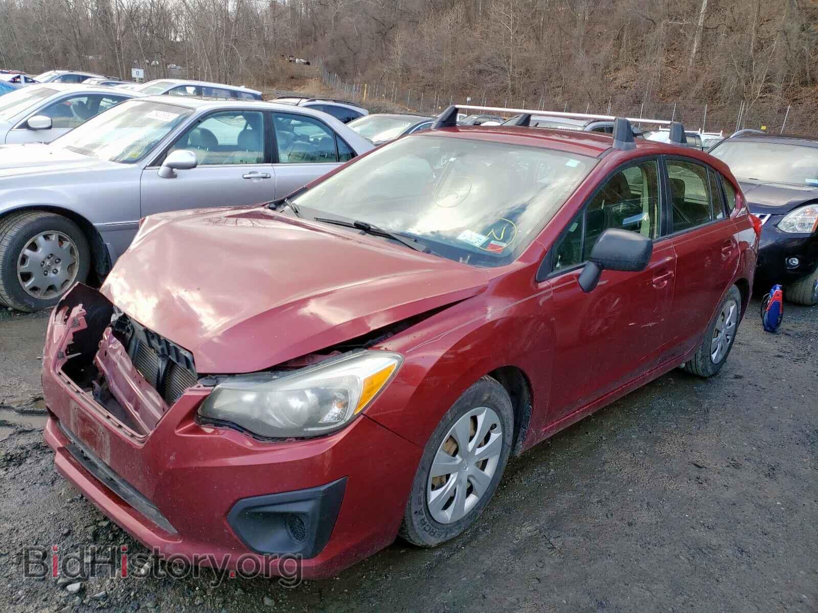 2012 SUBARU IMPREZA - VIN: JF1GPAA61CH234310 - Фото 2