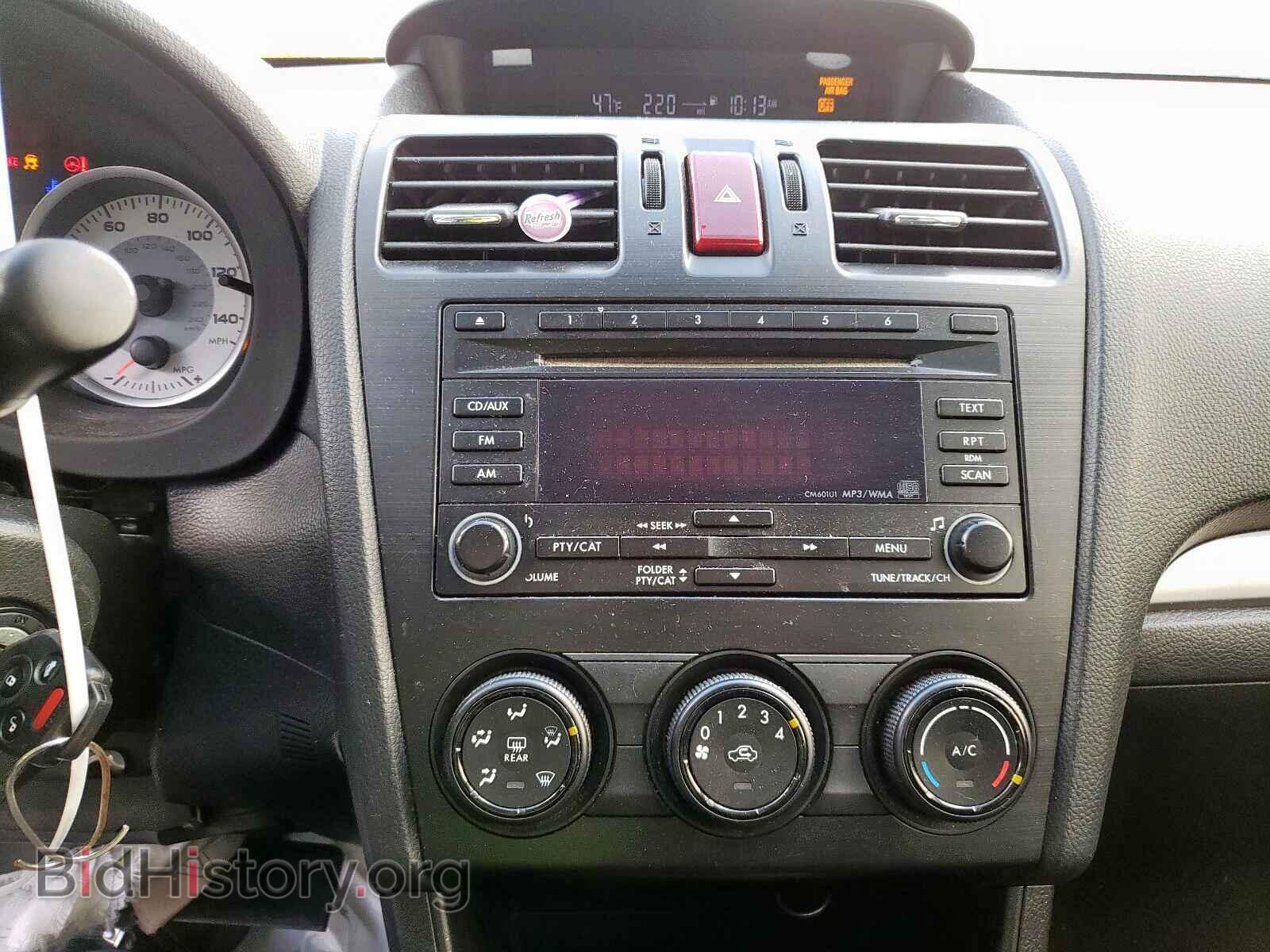 2012 SUBARU IMPREZA - VIN: JF1GPAA61CH234310 - Фото 9