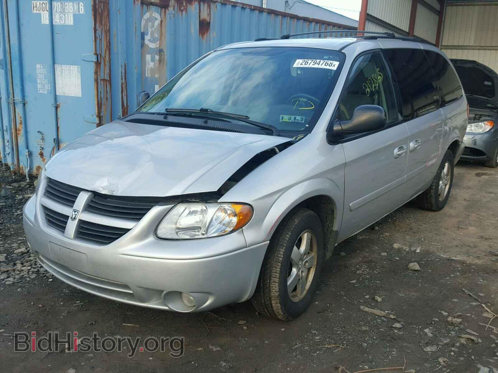 2007 DODGE CARAVAN - VIN: 2D4GP44L67R257219 - Фото 2
