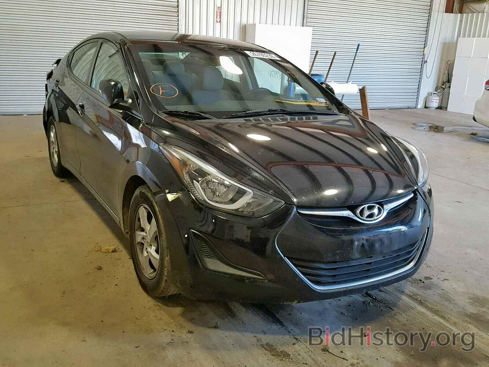 Photo 5NPDH4AE7EH485212 - HYUNDAI ELANTRA 2014