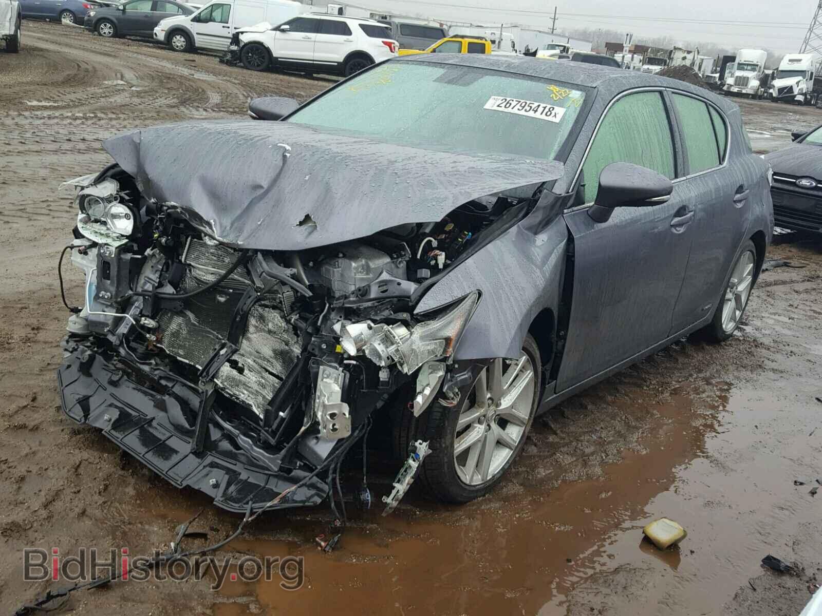 2014 LEXUS CT 200 - VIN: JTHKD5BH7E2203281 - Фото 2