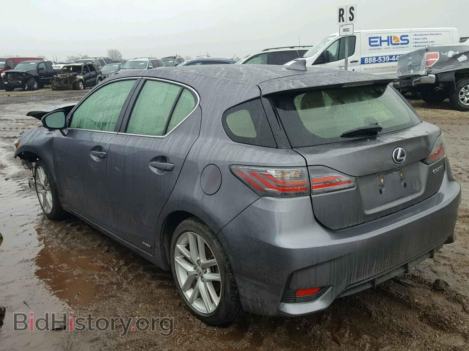 2014 LEXUS CT 200 - VIN: JTHKD5BH7E2203281 - Фото 3