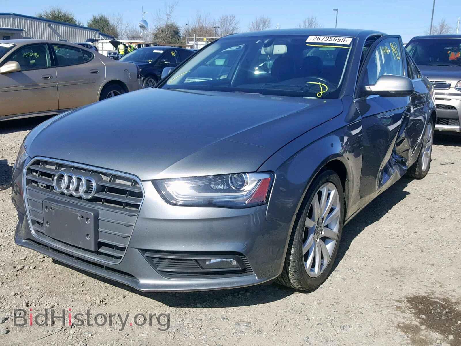 2013 AUDI A4 - VIN: WAUMFAFL0DN038714 - Фото 2