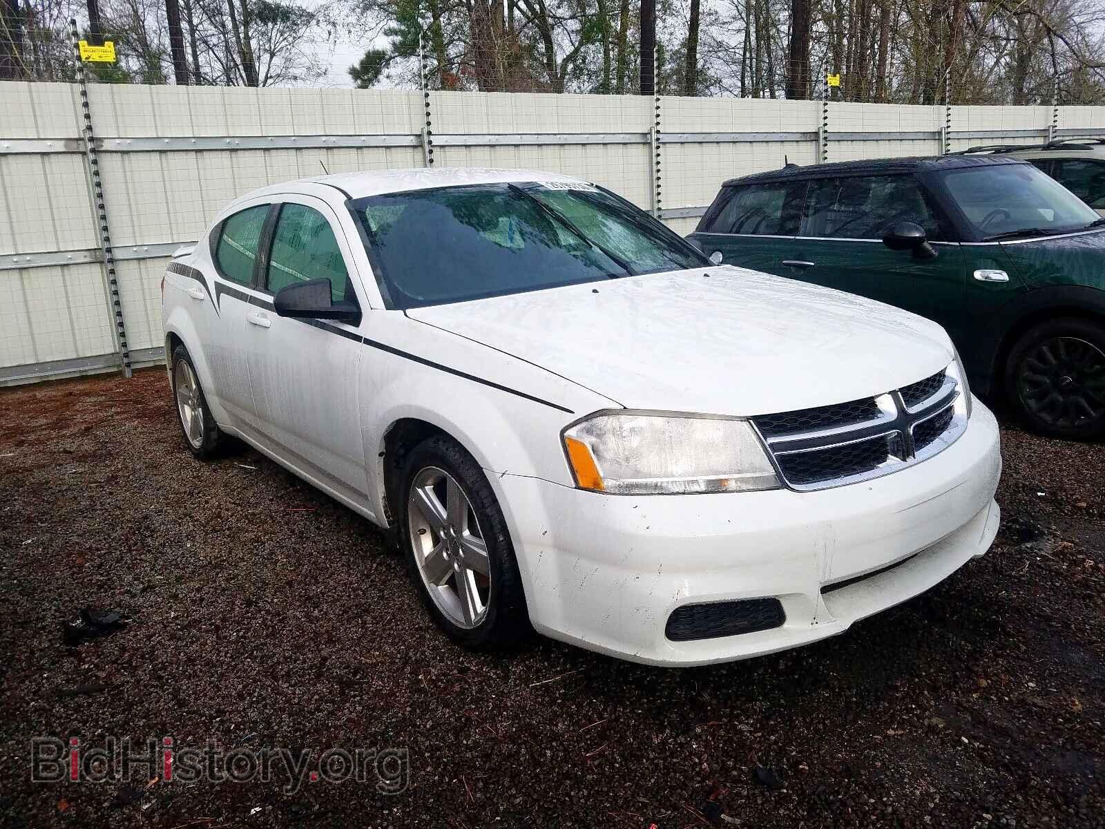 Фотография 1C3CDZAB5DN537921 - DODGE AVENGER 2013
