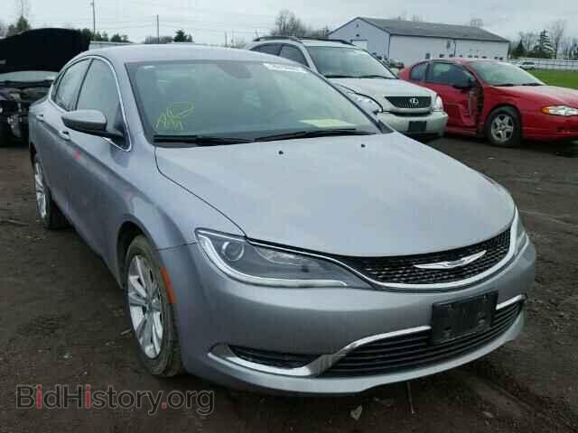 Фотография 1C3CCCAB5GN131772 - CHRYSLER 200 2016