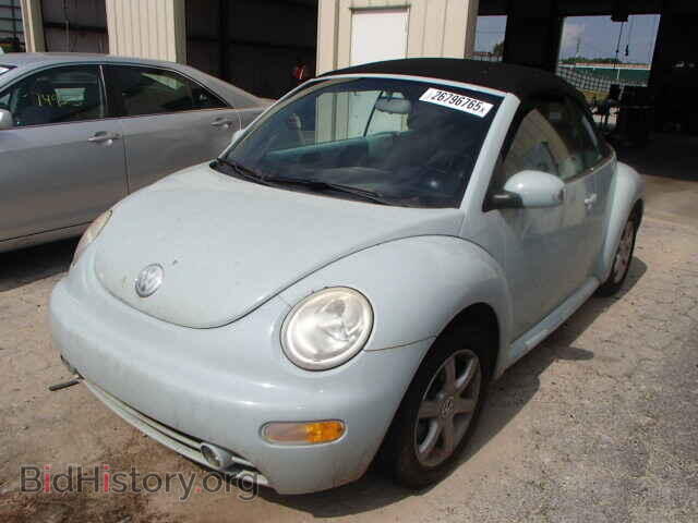 2005 VOLKSWAGEN BEETLE - VIN: 3VWCD31Y45M369582 - Фото 2
