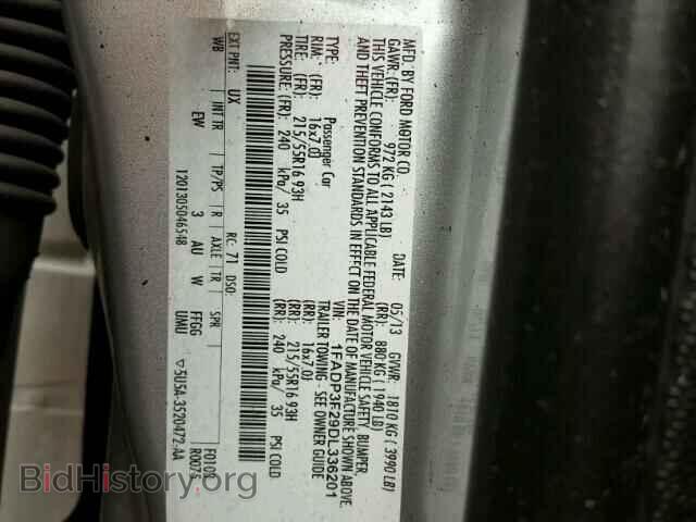2013 FORD FOCUS - VIN: 1FADP3F29DL336201 - Photo 10