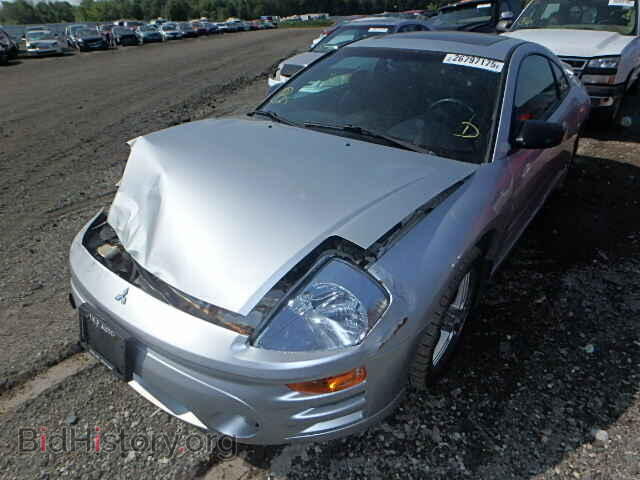 2003 MITSUBISHI ECLIPSE - VIN: 4A3AC84H13E109940 - Фото 2