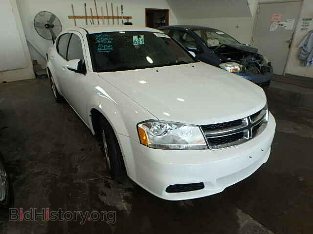 Фотография 1C3CDZCB8CN183260 - DODGE AVENGER 2012