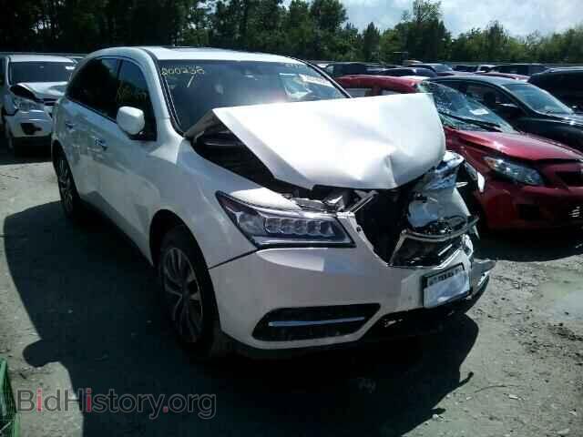 Photo 5FRYD3H65FB009450 - ACURA MDX 2015