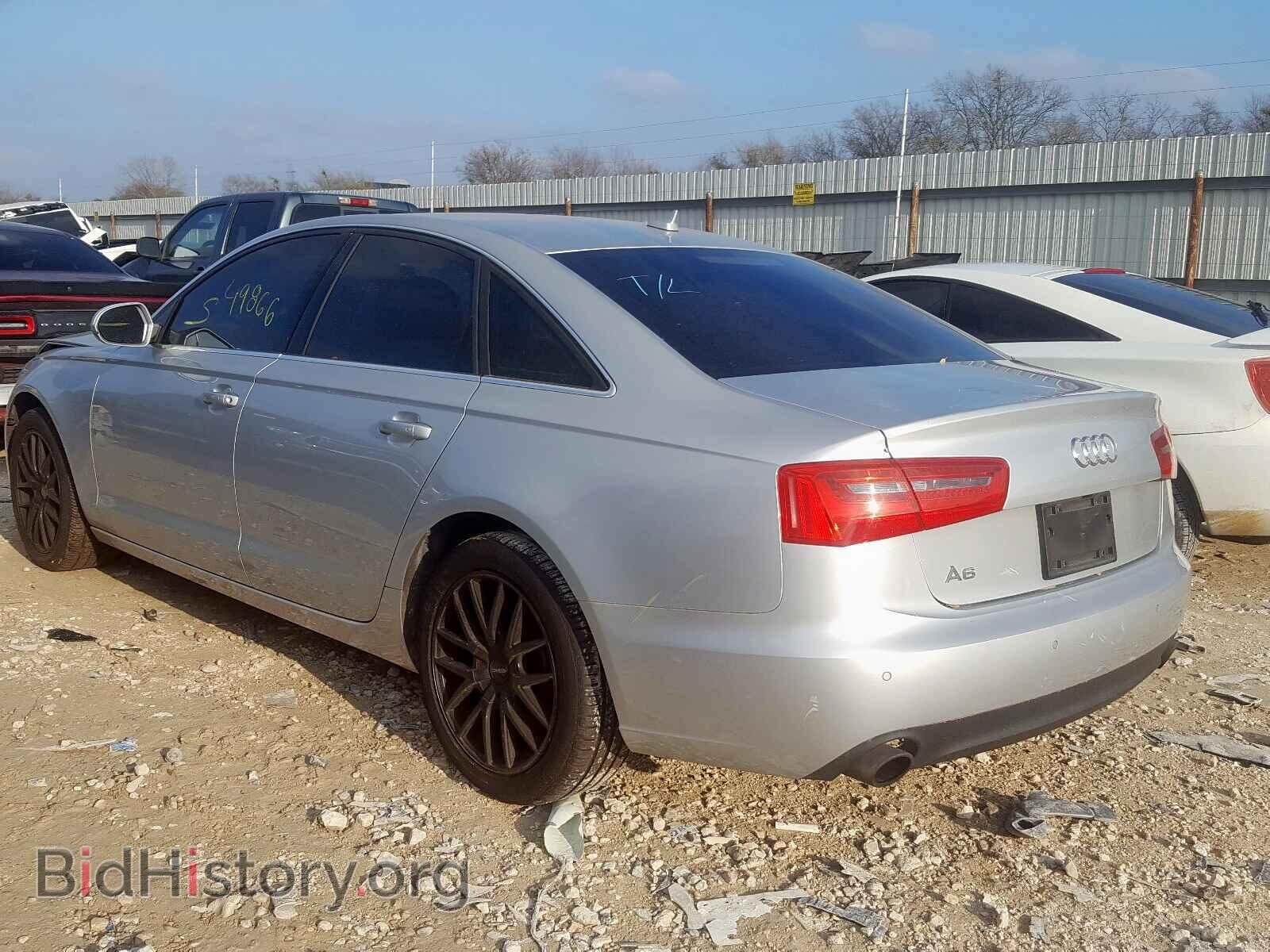 2014 AUDI A6 - VIN: WAUGFAFC5EN144008 - Фото 3