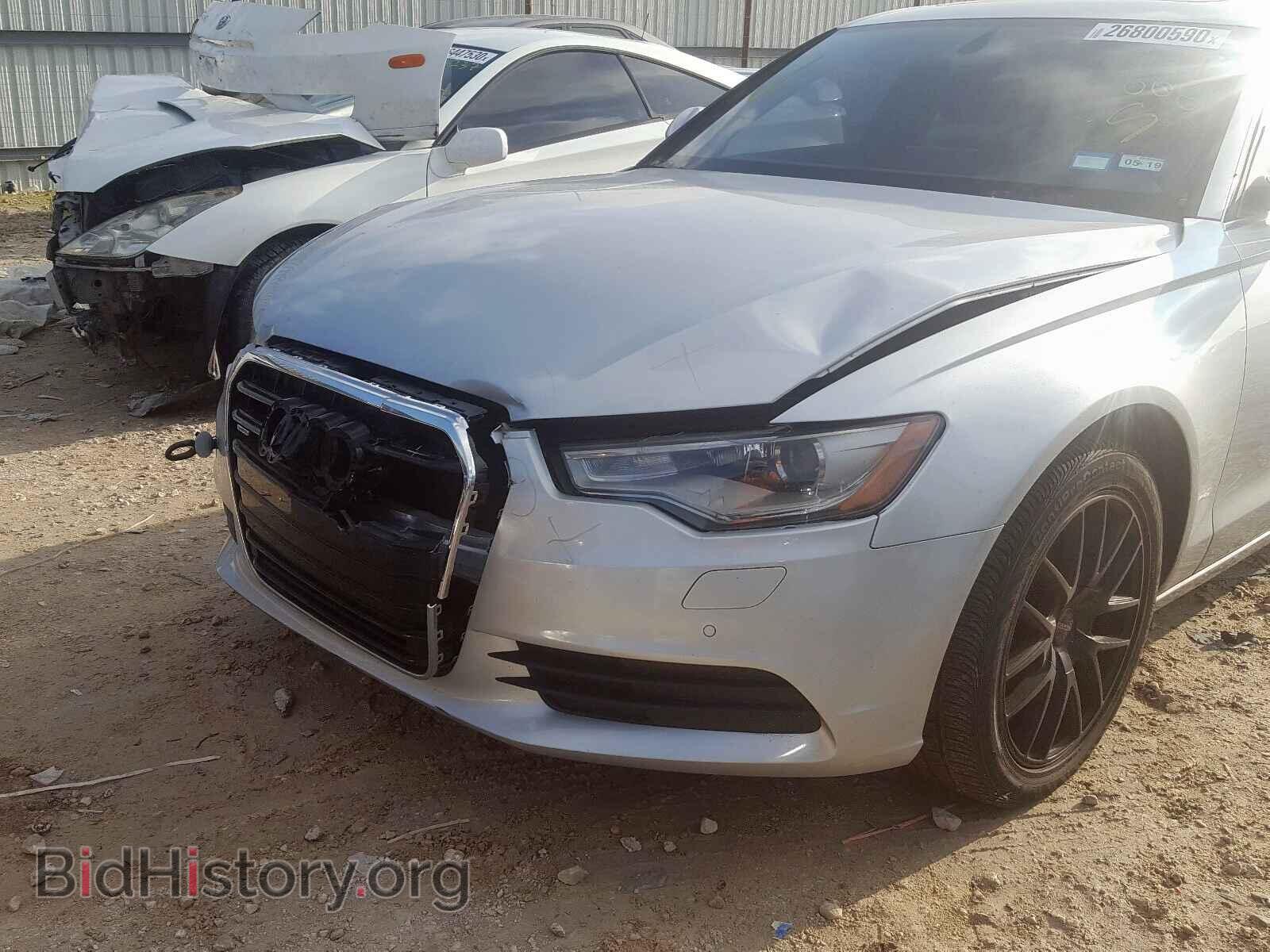 2014 AUDI A6 - VIN: WAUGFAFC5EN144008 - Фото 9