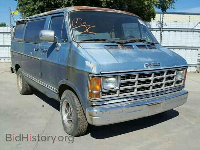 Photo 2B4HB11T6HK202652 - DODGE RAM VAN 1987