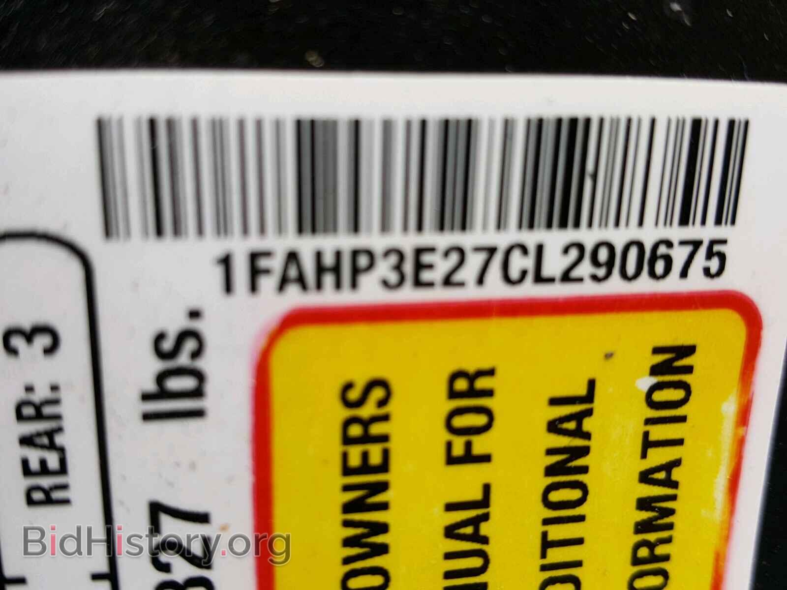 2012 FORD FOCUS - VIN: 1FAHP3E27CL290675 - Photo 10