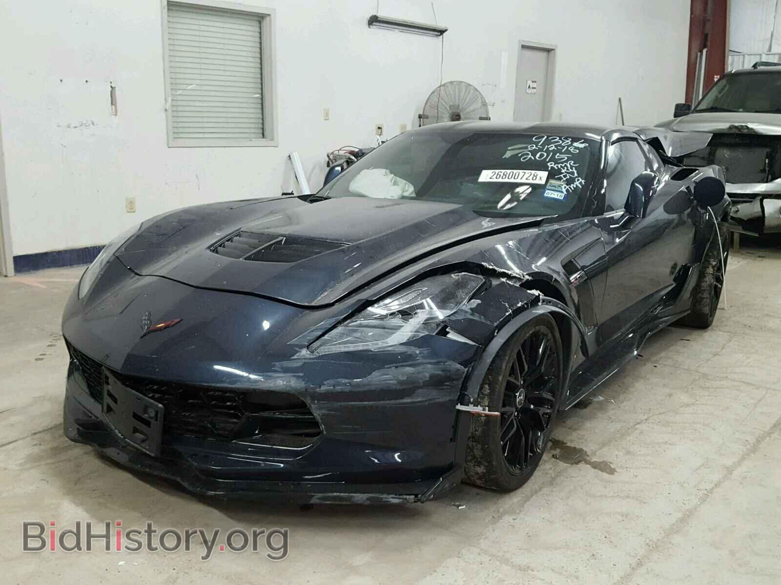 2015 CHEVROLET CORVETTE - VIN: 1G1YU2D64F5609386 - Фото 2