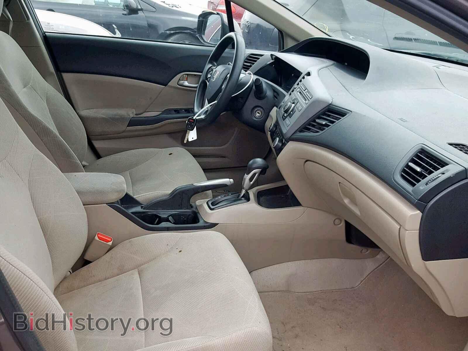 2012 HONDA CIVIC LX - VIN: 2HGFB2F52CH559375 - Фото 5