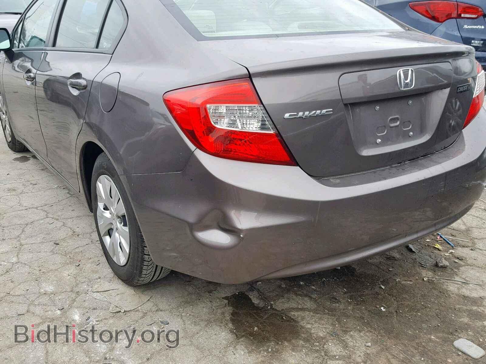 2012 HONDA CIVIC LX - VIN: 2HGFB2F52CH559375 - Фото 9