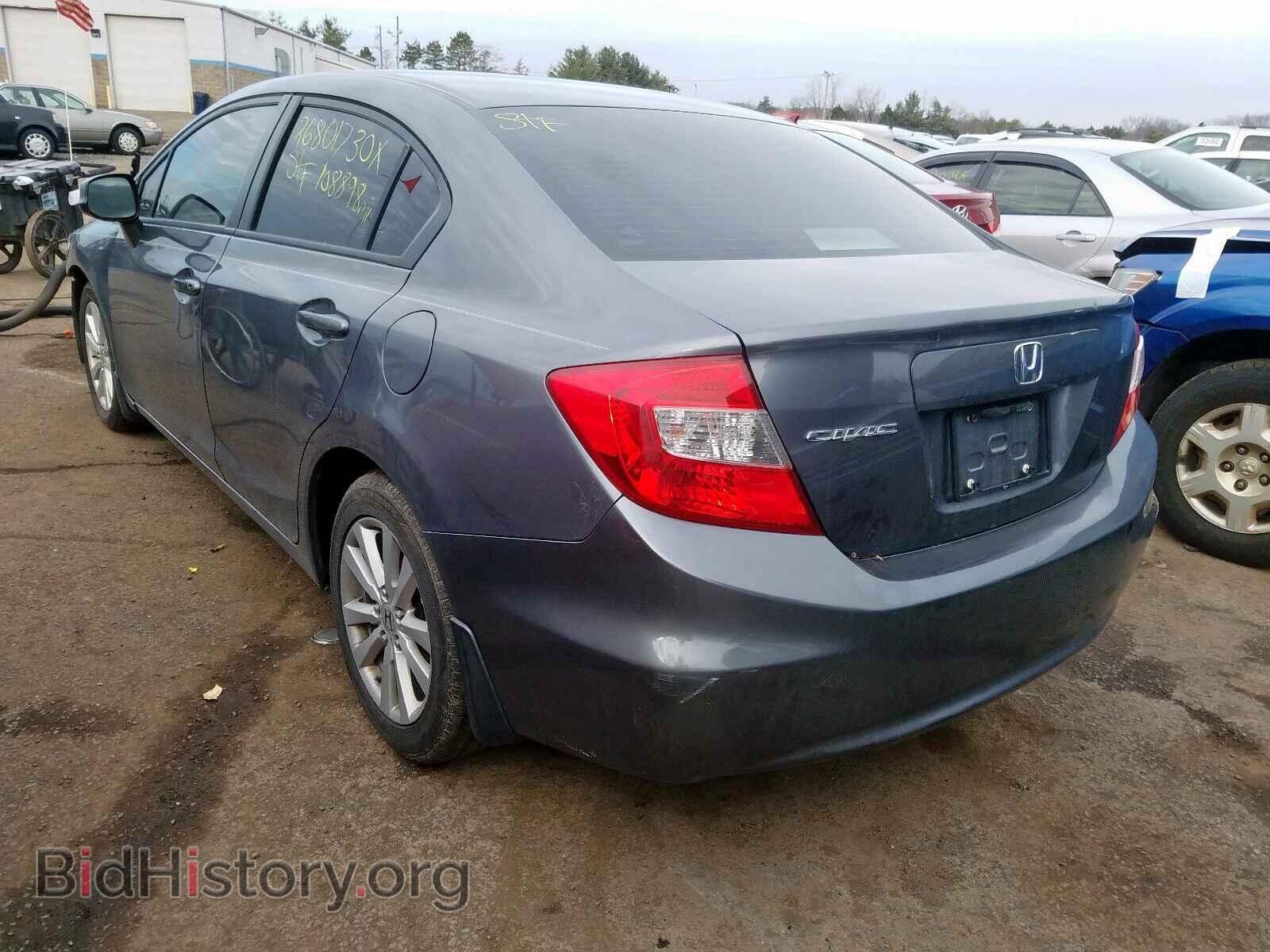 2012 HONDA CIVIC - VIN: 19XFB2F8XCE061610 - Фото 3