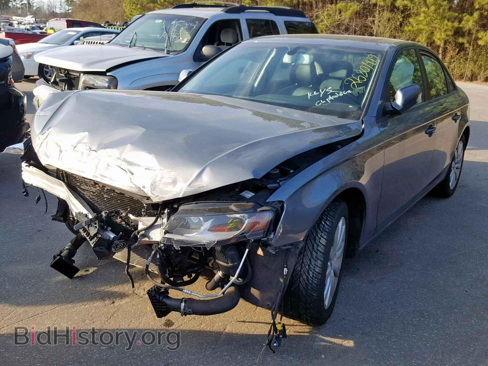 2012 AUDI A4 - VIN: WAUBFAFL5CN019985 - Фото 2