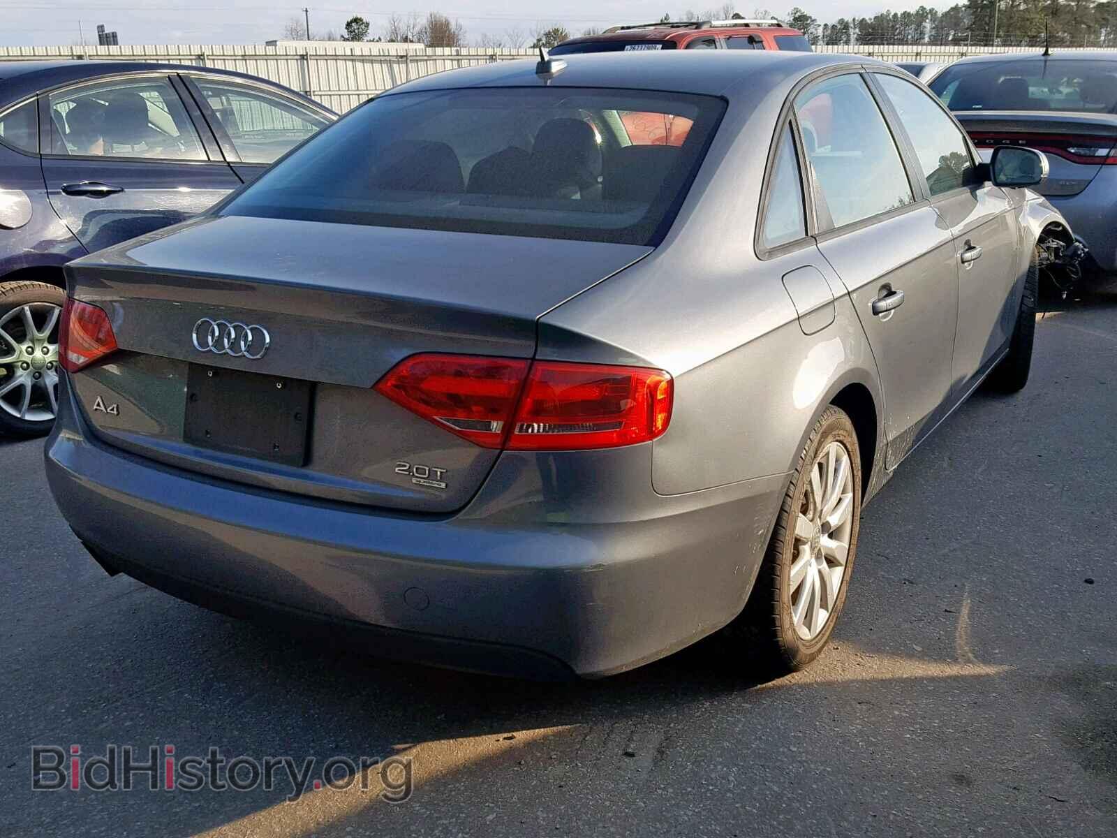 2012 AUDI A4 - VIN: WAUBFAFL5CN019985 - Фото 4