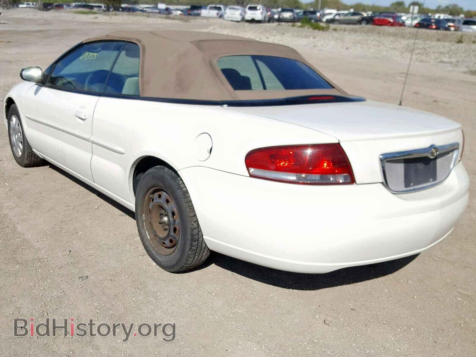 2004 CHRYSLER SEBRING - VIN: 1C3EL45X54N161497 - Фото 3