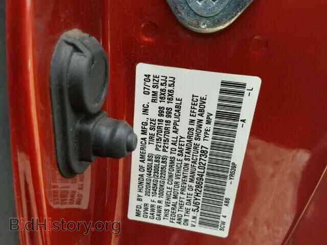 2004 HONDA ELEMENT - VIN: 5J6YH28694L027387 - Photo 10