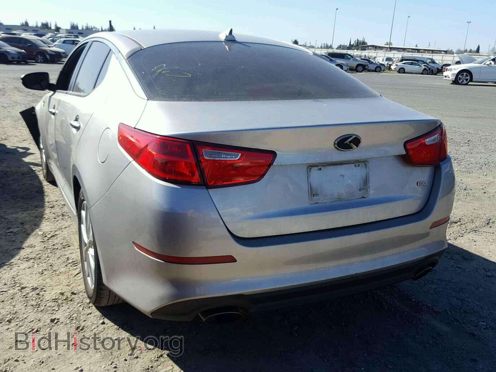 2014 KIA OPTIMA - VIN: 5XXGM4A7XEG340820 - Фото 3