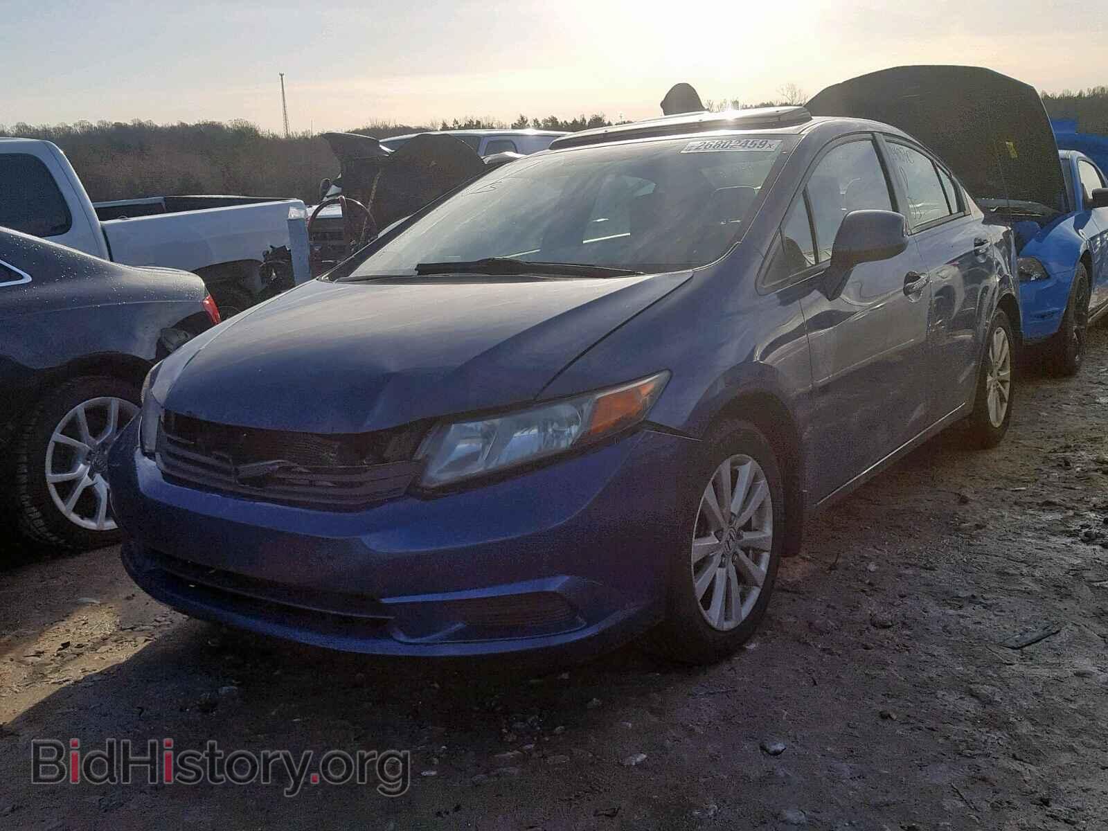 2012 HONDA CIVIC - VIN: 2HGFB2F80CH544674 - Photo 2