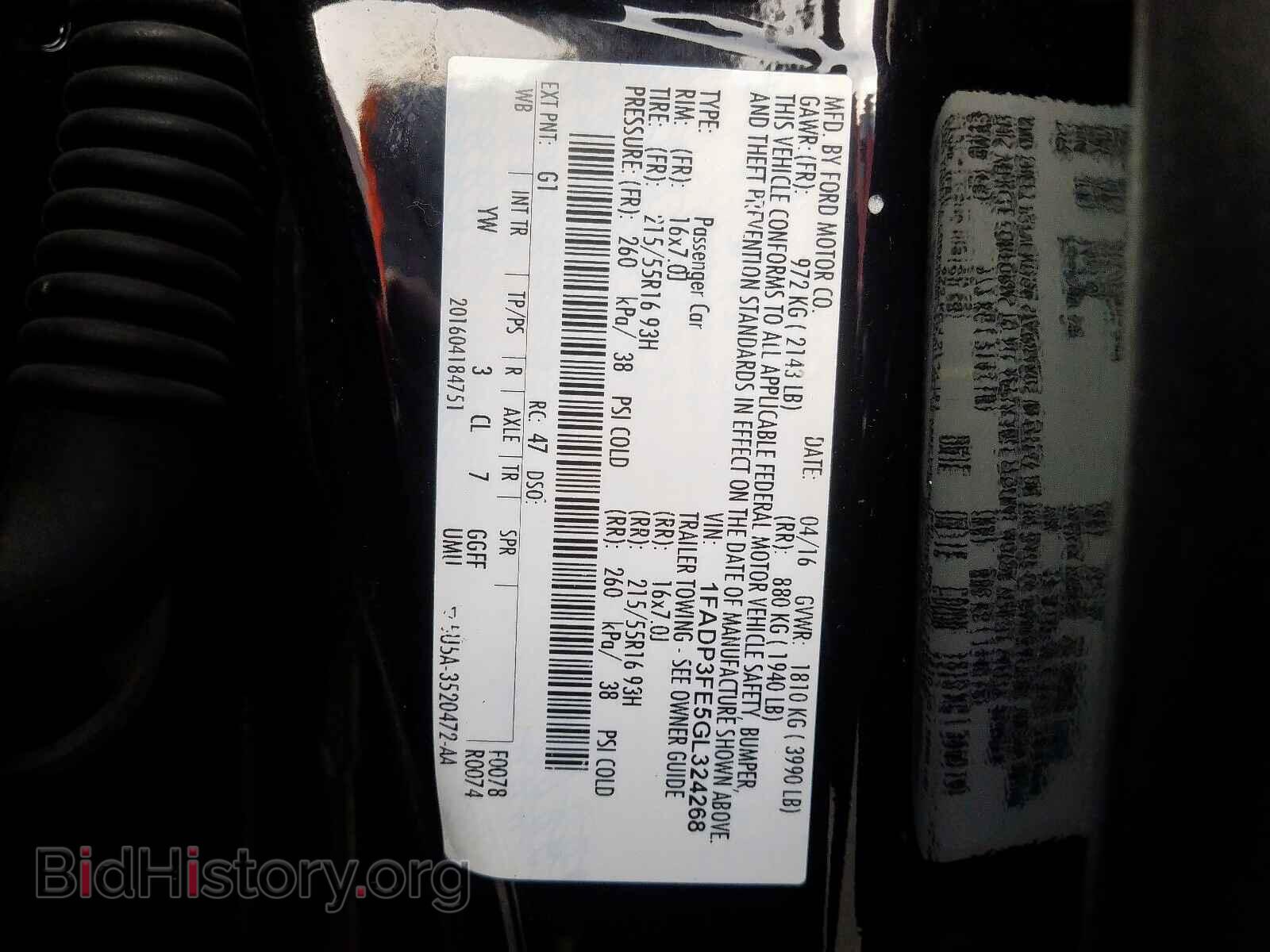 2016 FORD FOCUS SE - VIN: 1FADP3FE5GL324268 - Фото 10