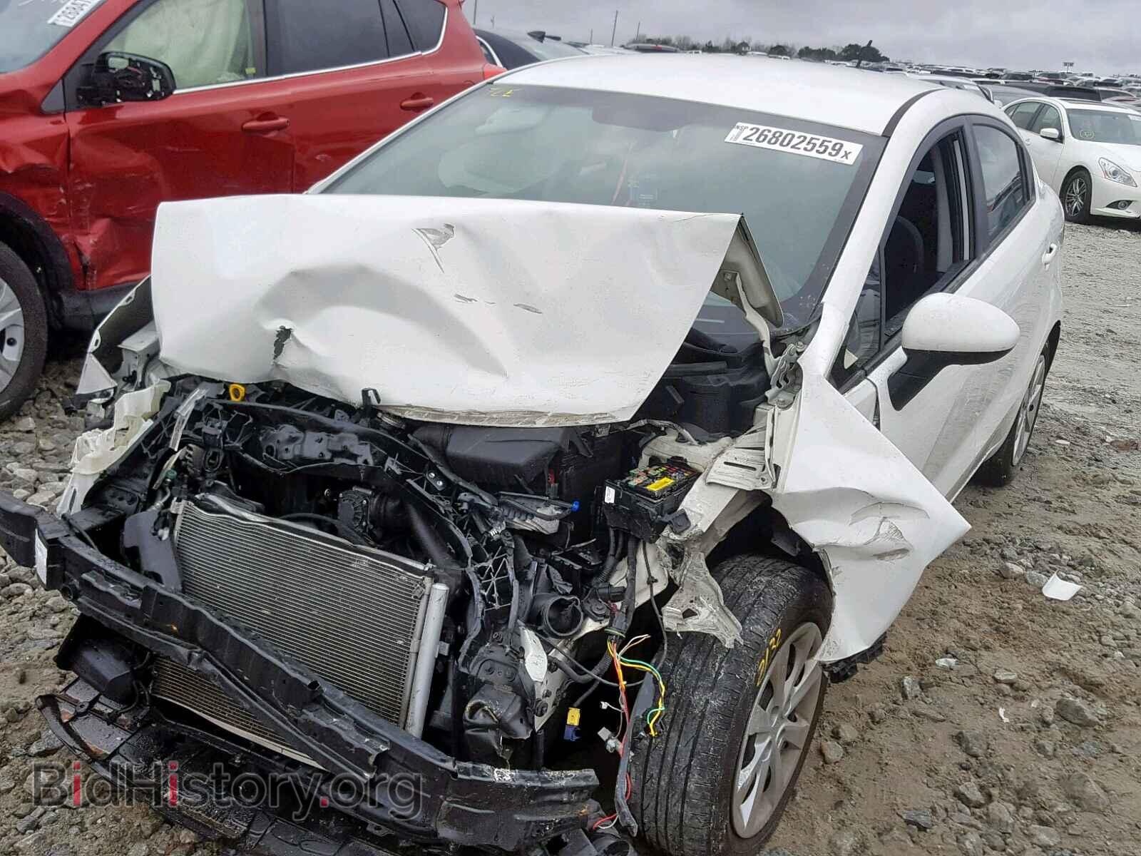 2016 KIA RIO - VIN: KNADM4A36G6544660 - Фото 2
