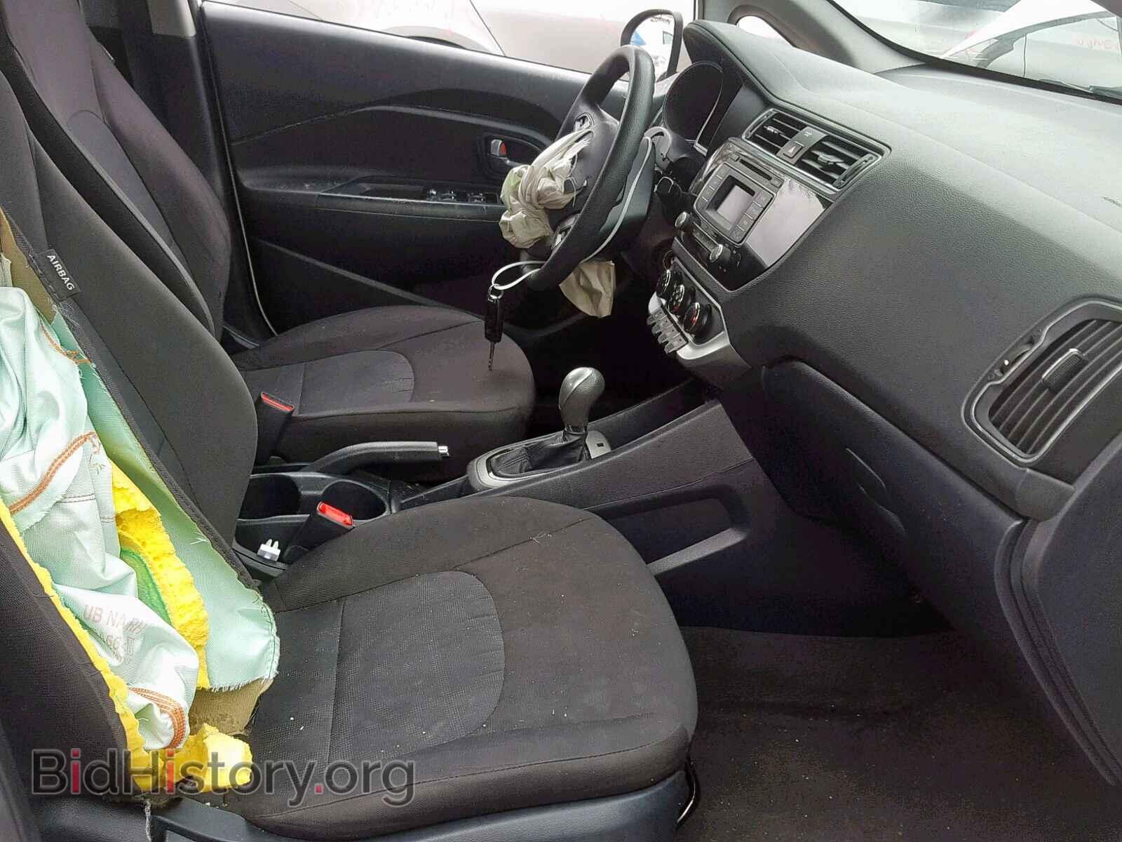 2016 KIA RIO - VIN: KNADM4A36G6544660 - Фото 5