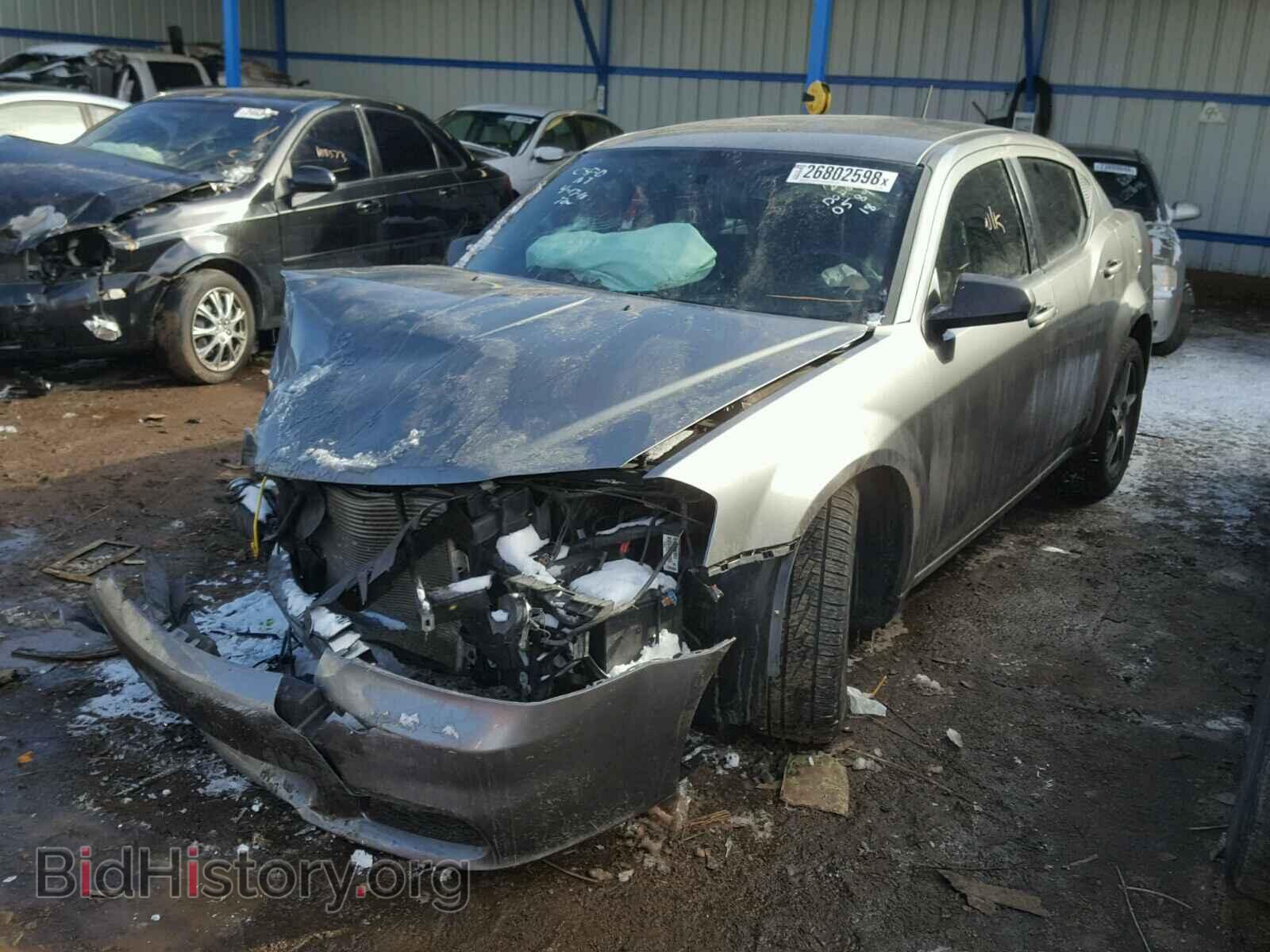 2012 DODGE AVENGER - VIN: 1C3CDZAB8CN136300 - Фото 2