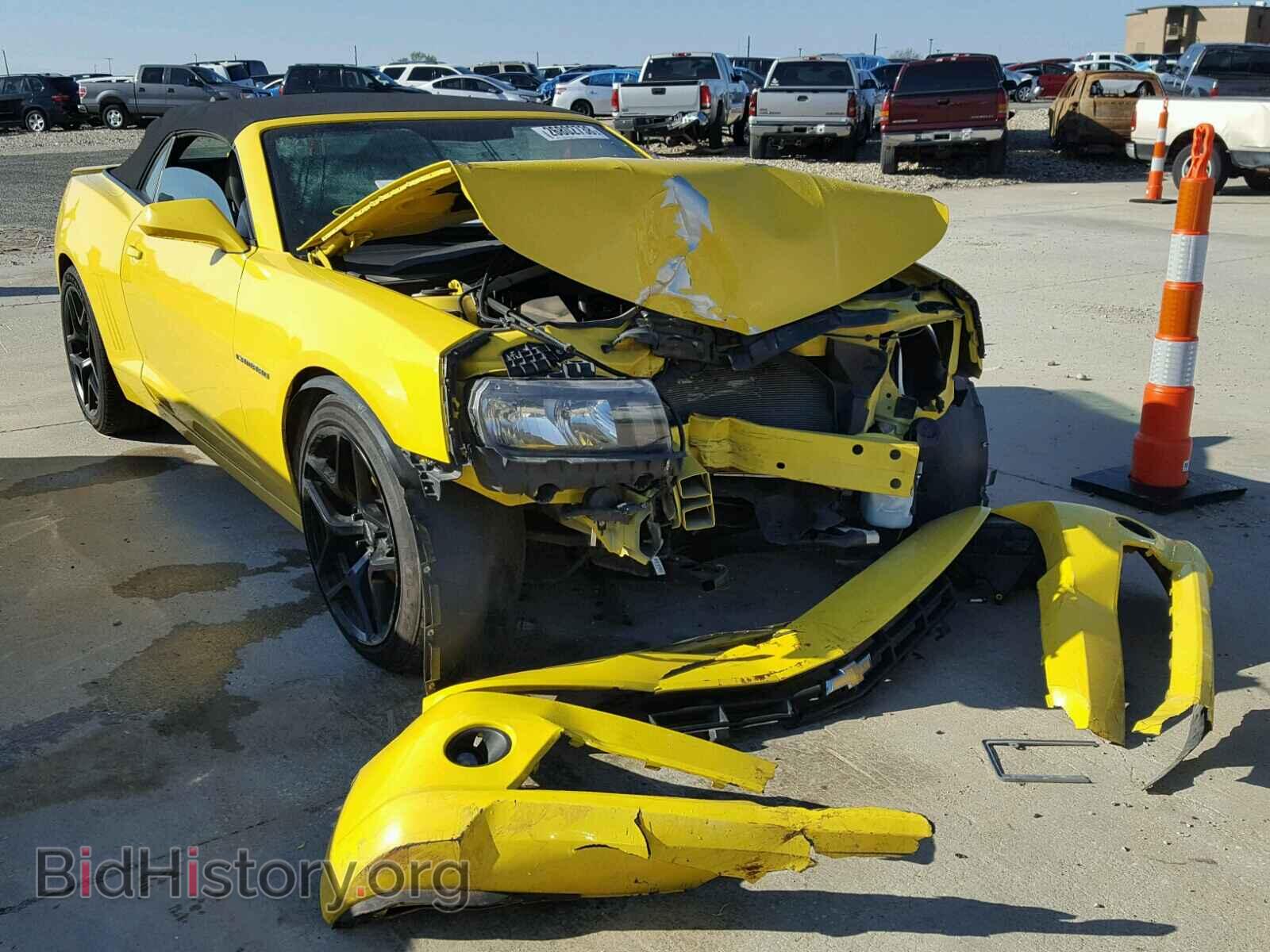 Фотография 2G1FD3D36F9202739 - CHEVROLET CAMARO 2015