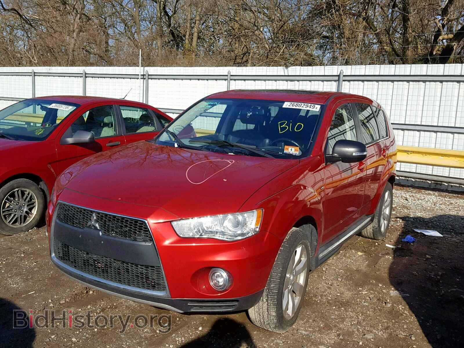 2013 MITSUBISHI OUTLANDER - VIN: JA4JT5AX8DU009736 - Фото 2