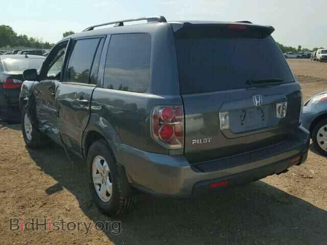 2007 HONDA PILOT - VIN: 2HKYF18187H522974 - Фото 3