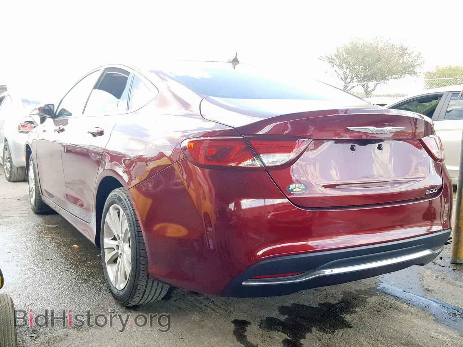 2016 CHRYSLER 200 - VIN: 1C3CCCAB0GN149872 - Фото 3