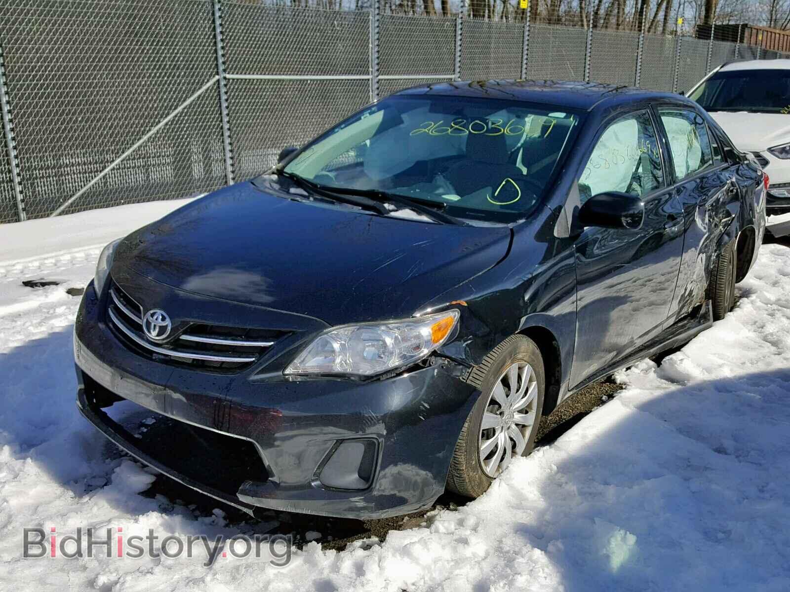 2013 TOYOTA COROLLA BA - VIN: 2T1BU4EE5DC049652 - Фото 2