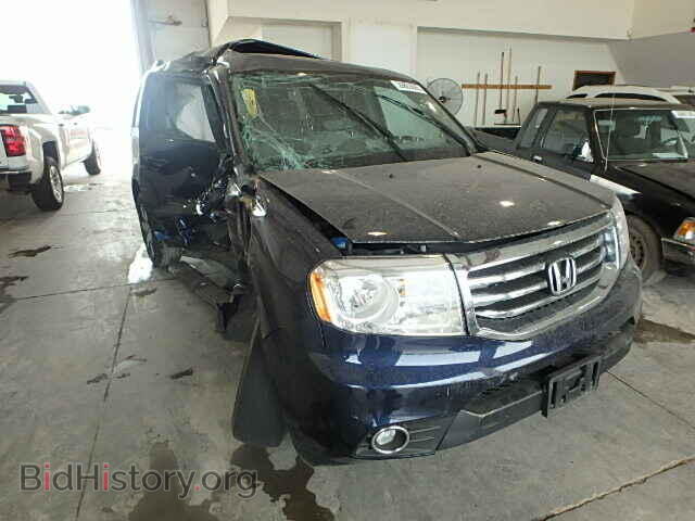 Фотография 5FNYF4H90DB010725 - HONDA PILOT 2013
